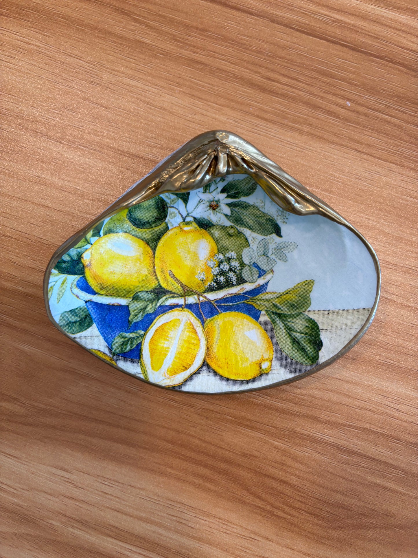 Shell Art - Lemons Large