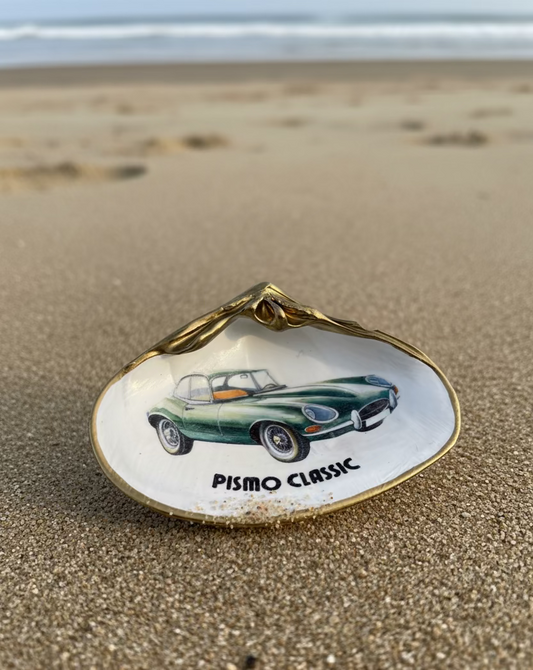 Shell Art - Green Jaguar Pismo Classic
