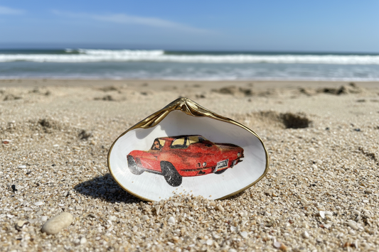 Shell Art Red Sports Car LG