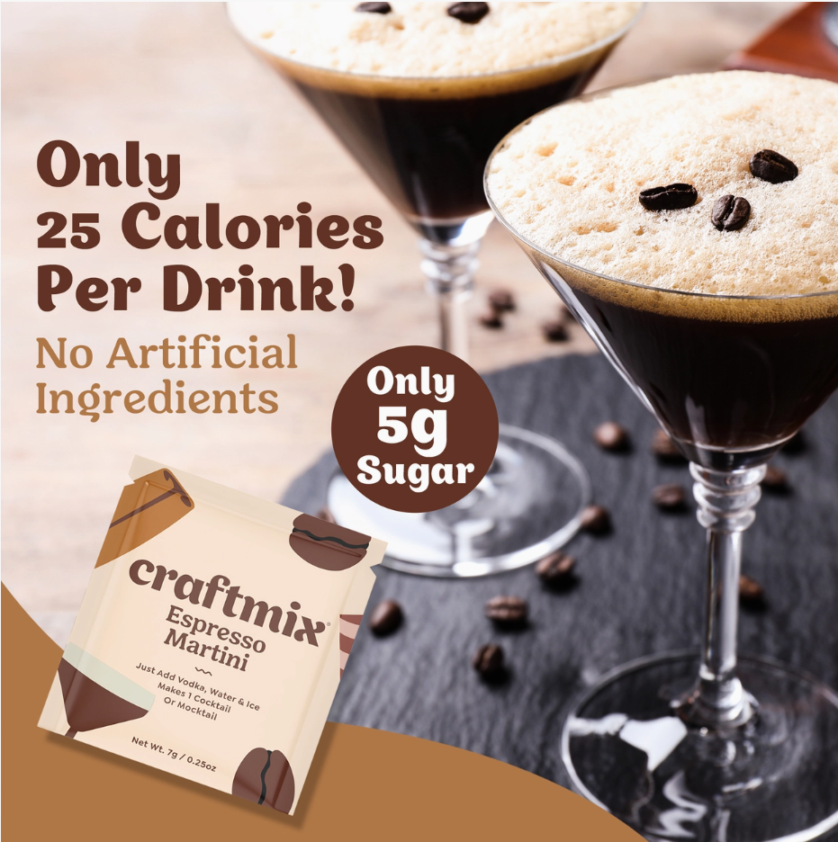 Espresso Martini Cocktail / Mocktail Mixer