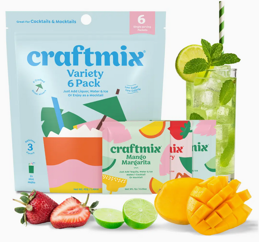 Variety Pack Cocktail Mixers | 6 Servings Multipack
