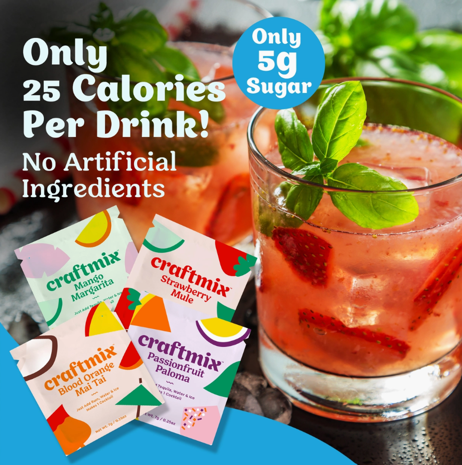 Variety Pack Cocktail Mixers | 6 Servings Multipack