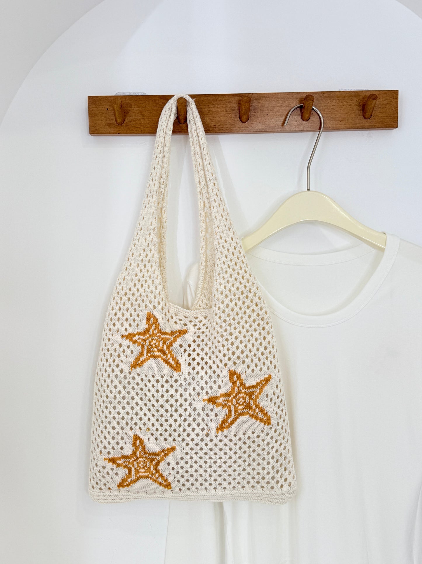 Crochet Beach Tote Bag