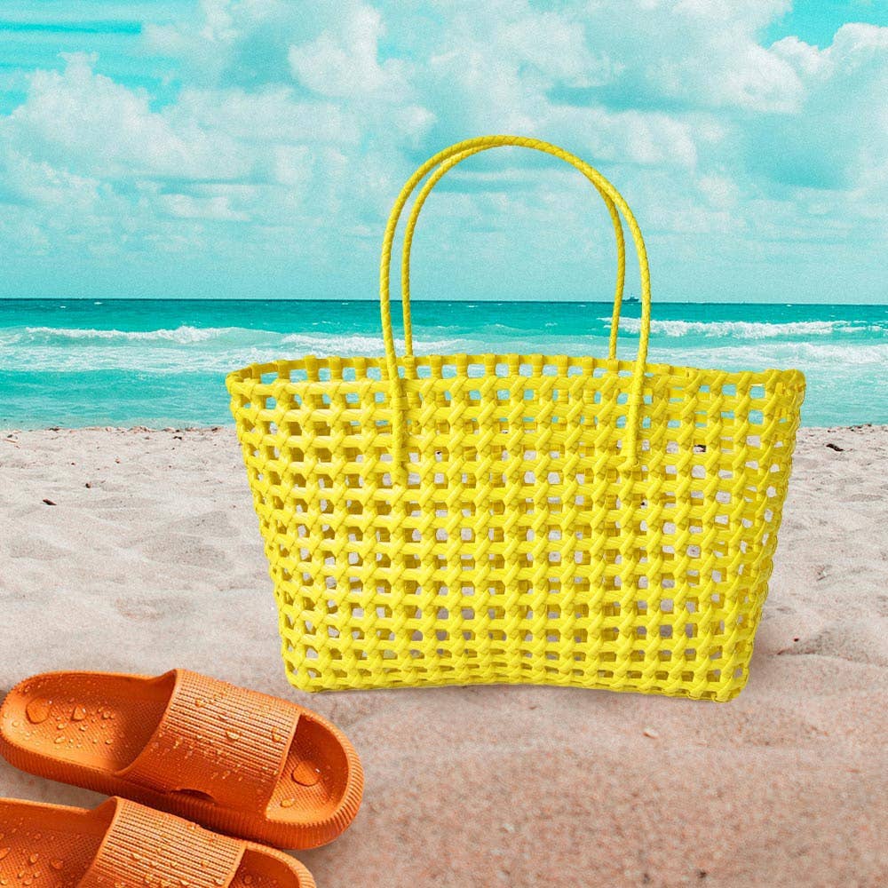 Jelly Tube Tote Bag / Beach Bag