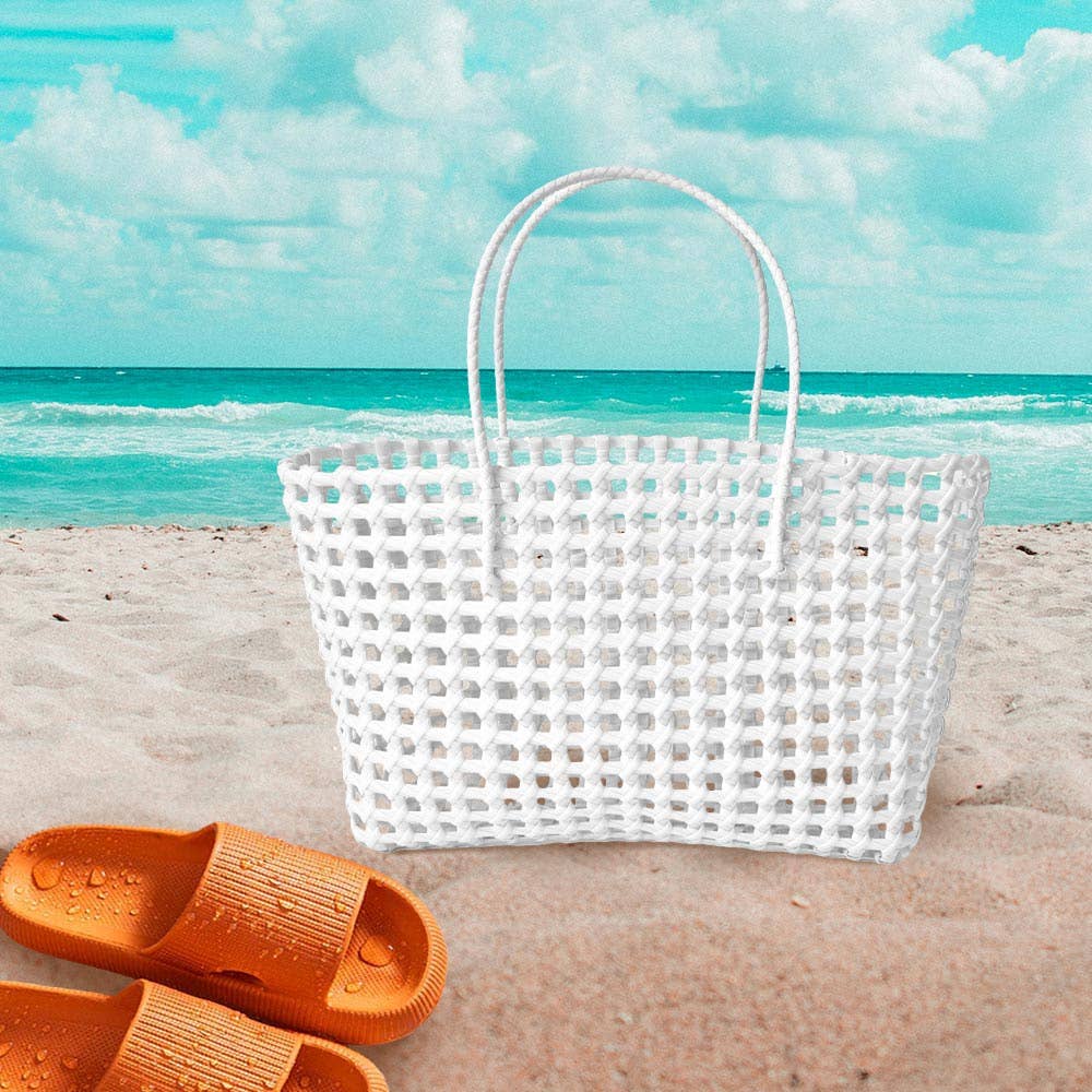 Jelly Tube Tote Bag / Beach Bag