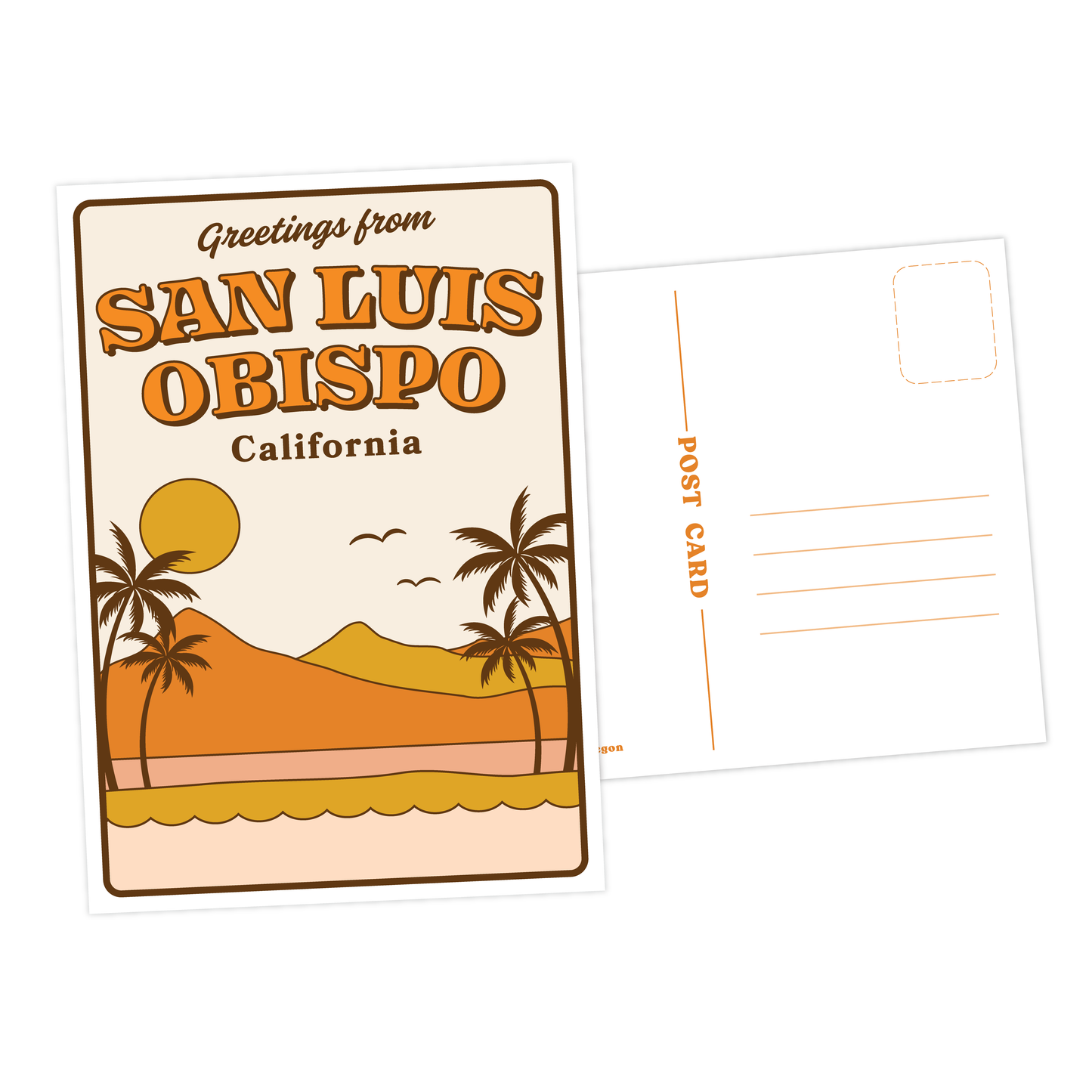 Greetings from San Luis Obispo, California Postcard