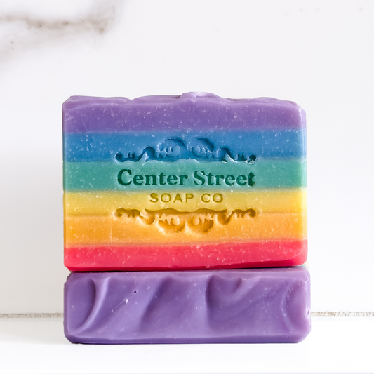 Love Rainbow Pride Handmade Bar Soap - 4oz