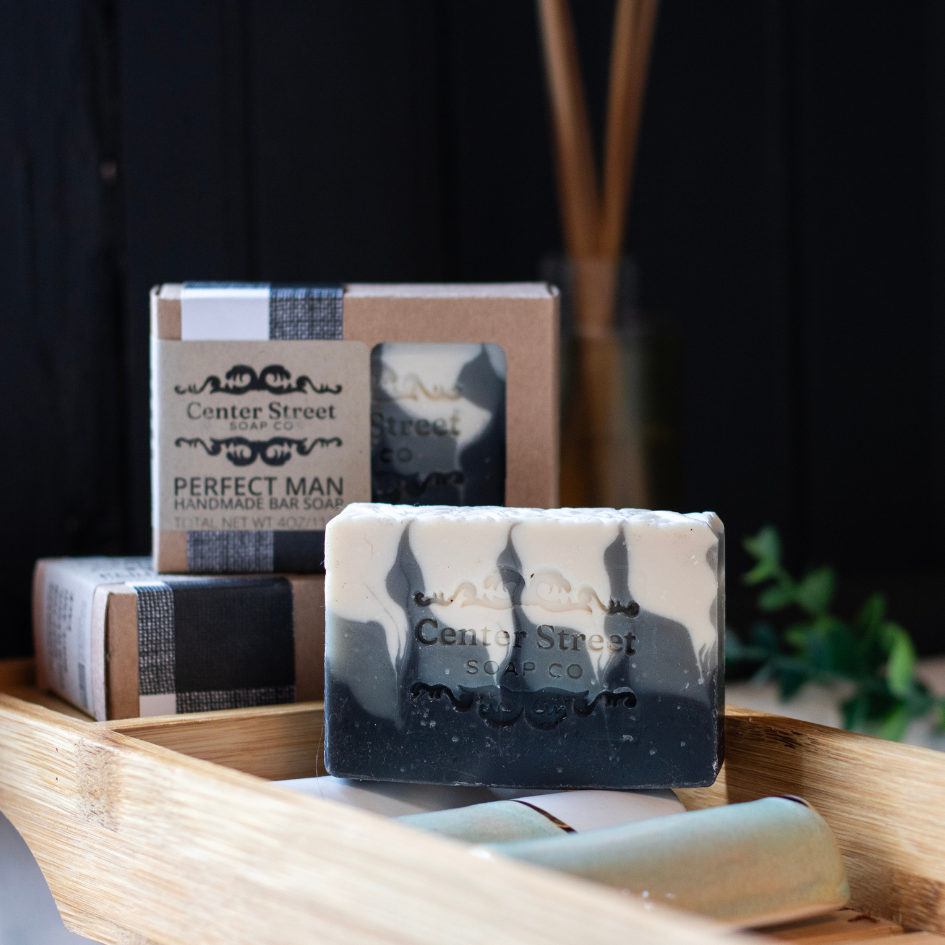Perfect Man Vegan Handmade Bar Soap For Men - 4oz