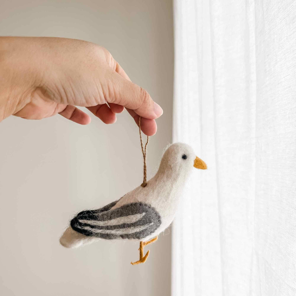 Seagull Felt Ornament