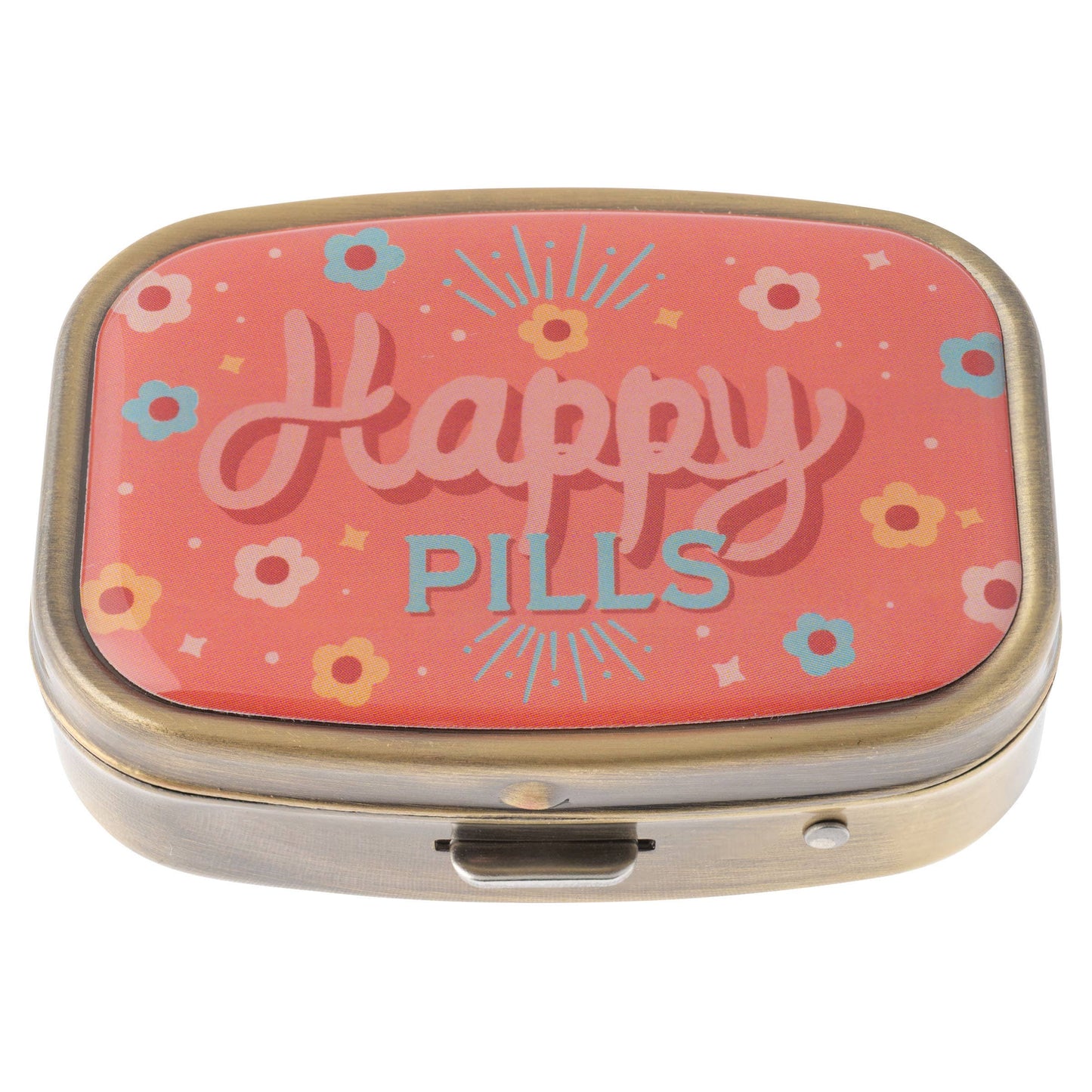 Small Metal Pill Case pillbox