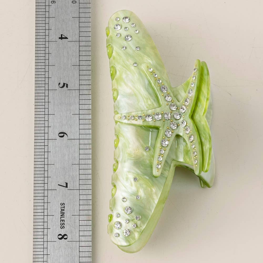 Sealife Starfish Hair Clip Set