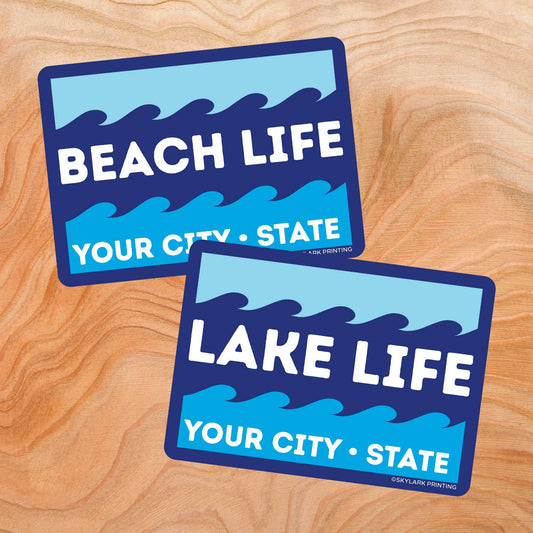 Pismo Beach, Beach Life sticker