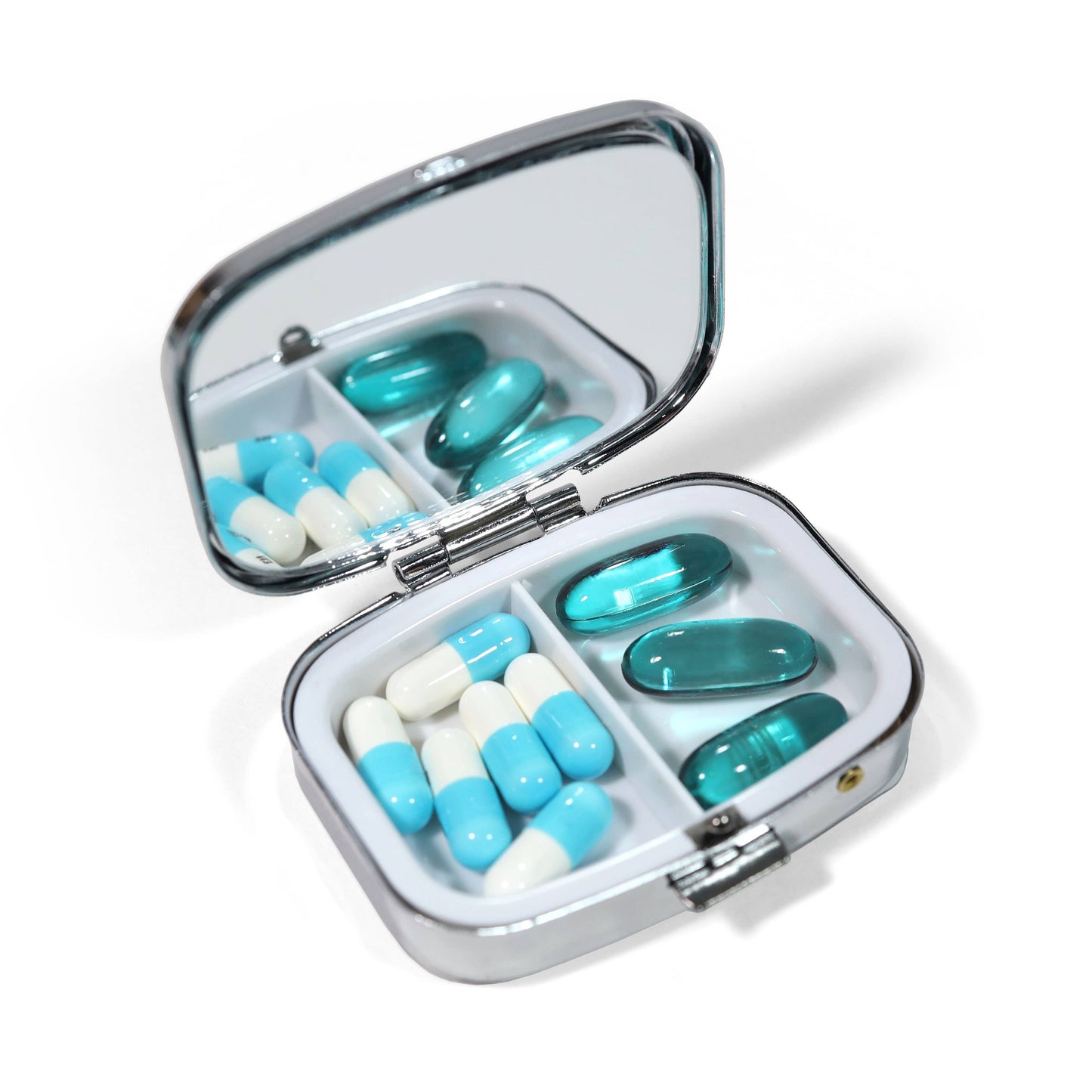 Don't Forget to Take Your Meds! - Cute Metal Pill Box