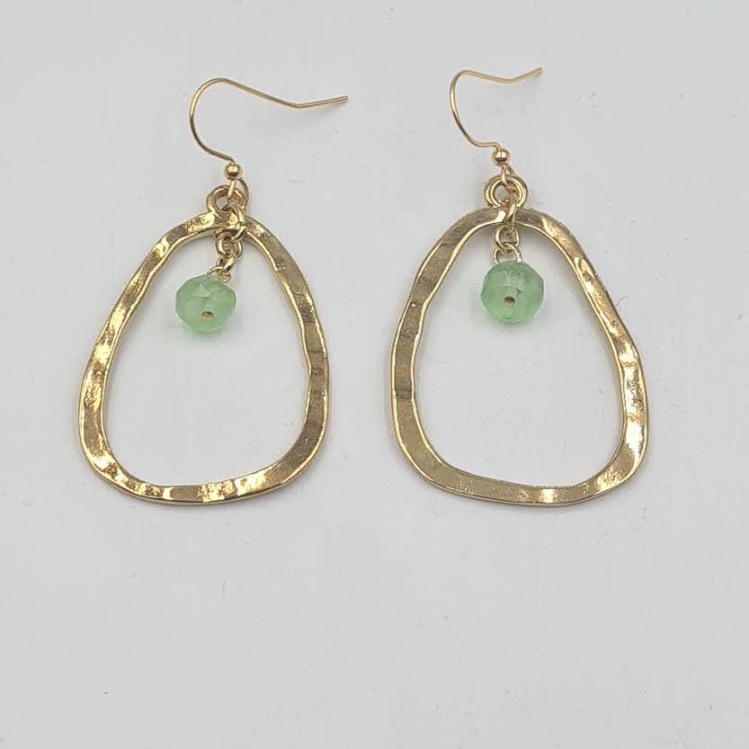 Earrings Gold Mystic Loop Drop GP