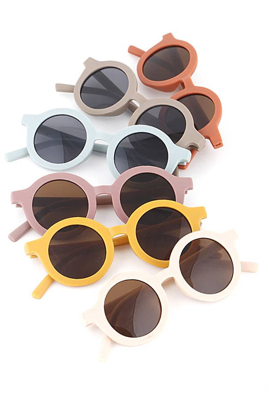Kid Size Round Sunglasses Set