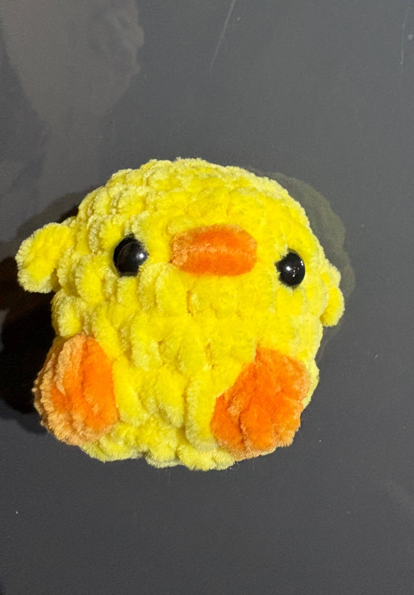 Mini Chick Plushie – Handmade Crochet Pocket-Size Baby Chick