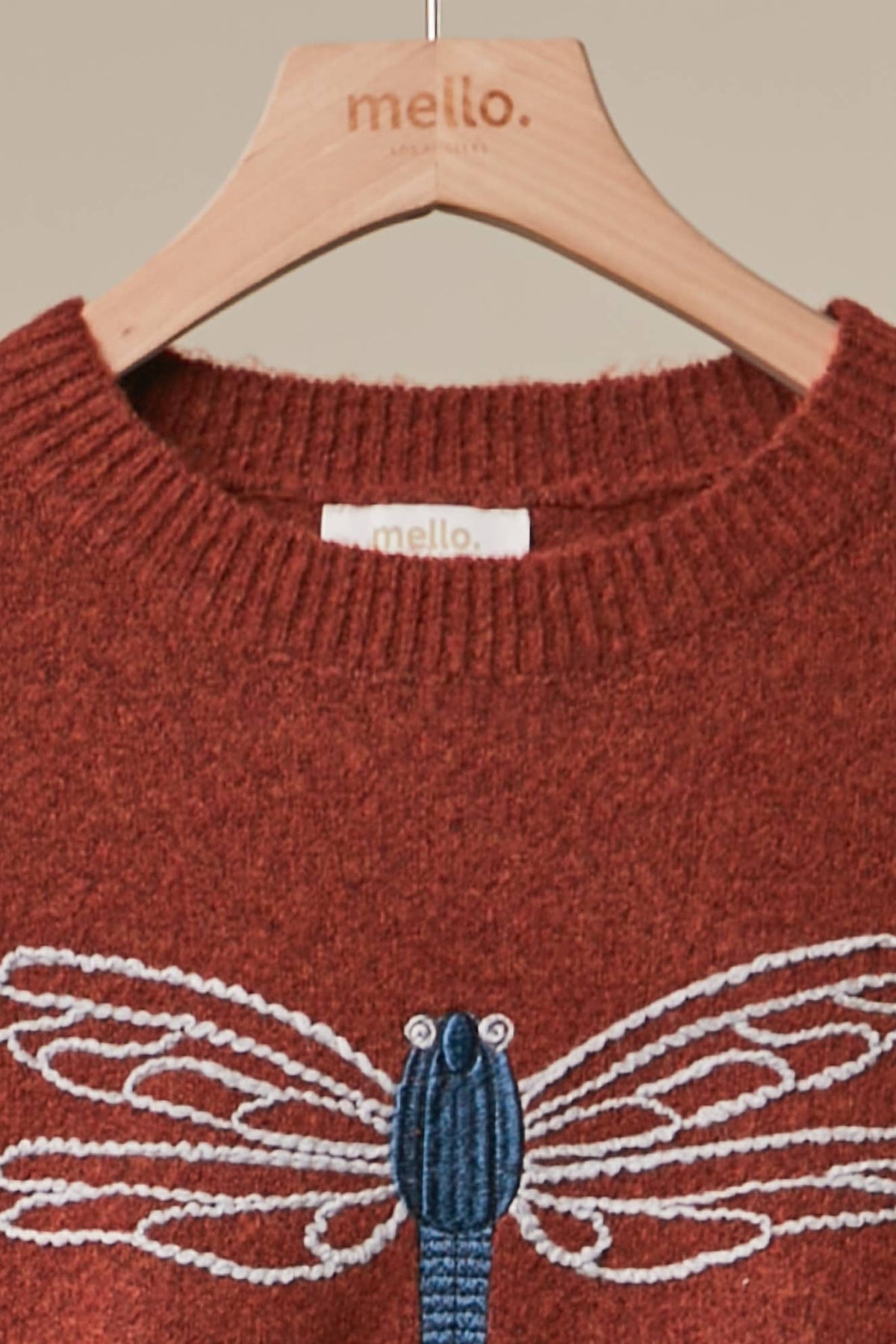 Dragonfly Ember Knit Sweater