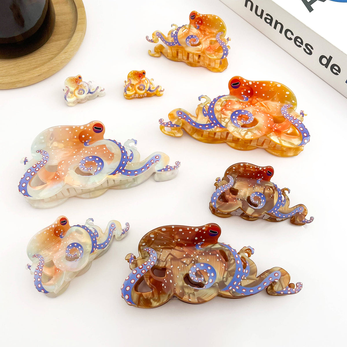 hair Claw Clip - OCTOPUS
