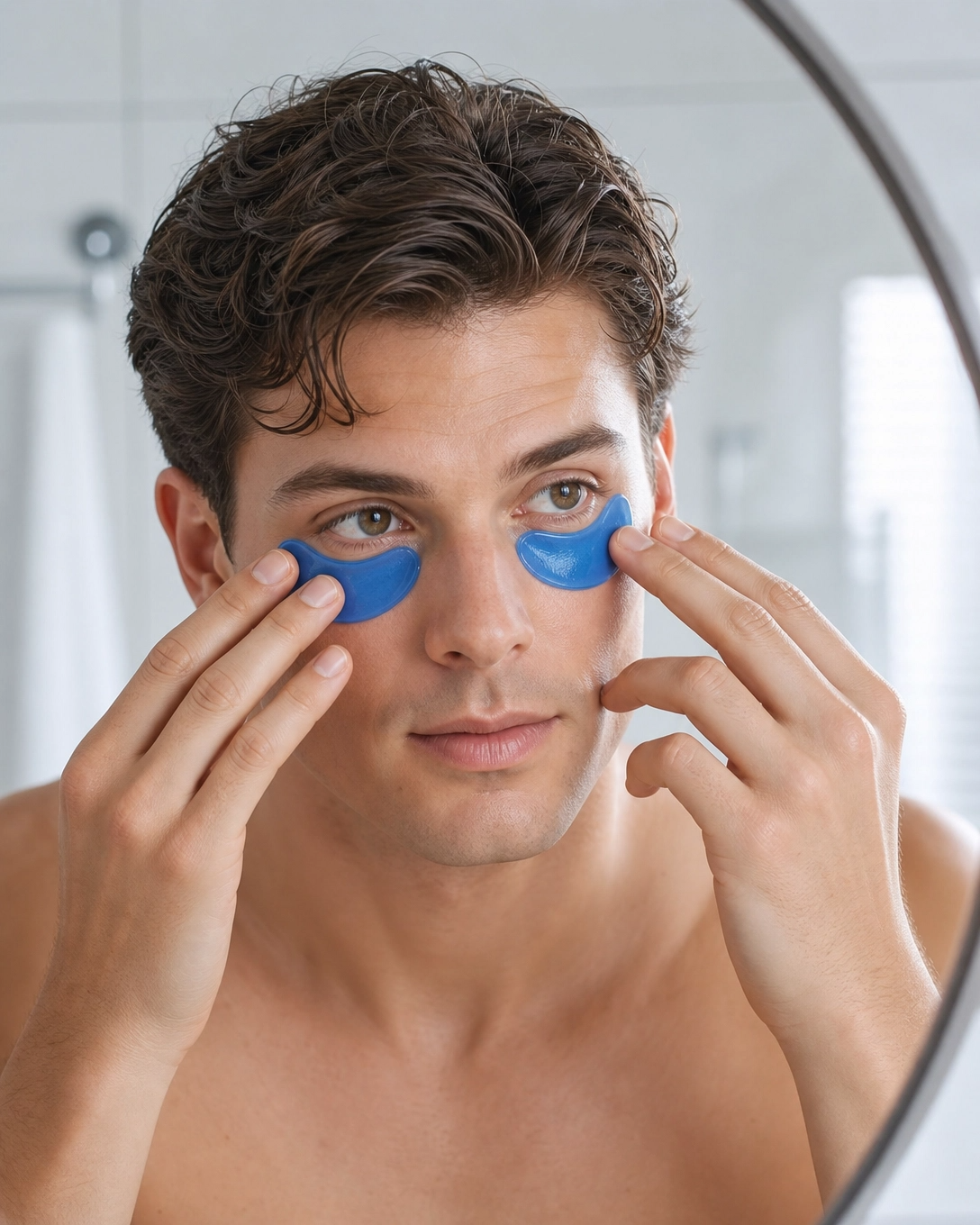 Ocean Blue Eye Masks