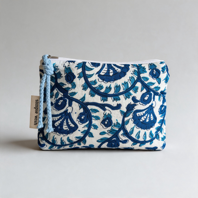 Boho Makeup Bag - Functional Cotton