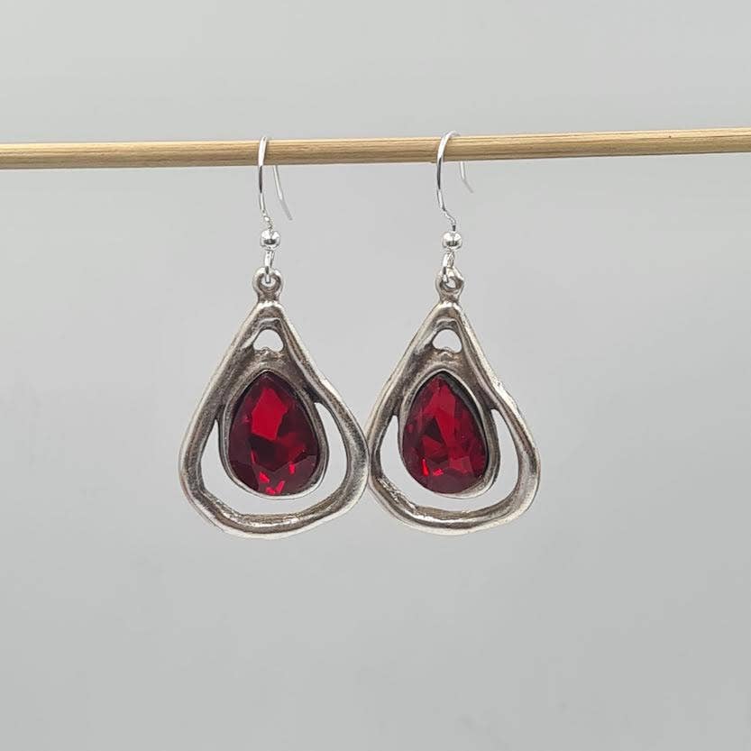 Earrings Gold Celestial Drop