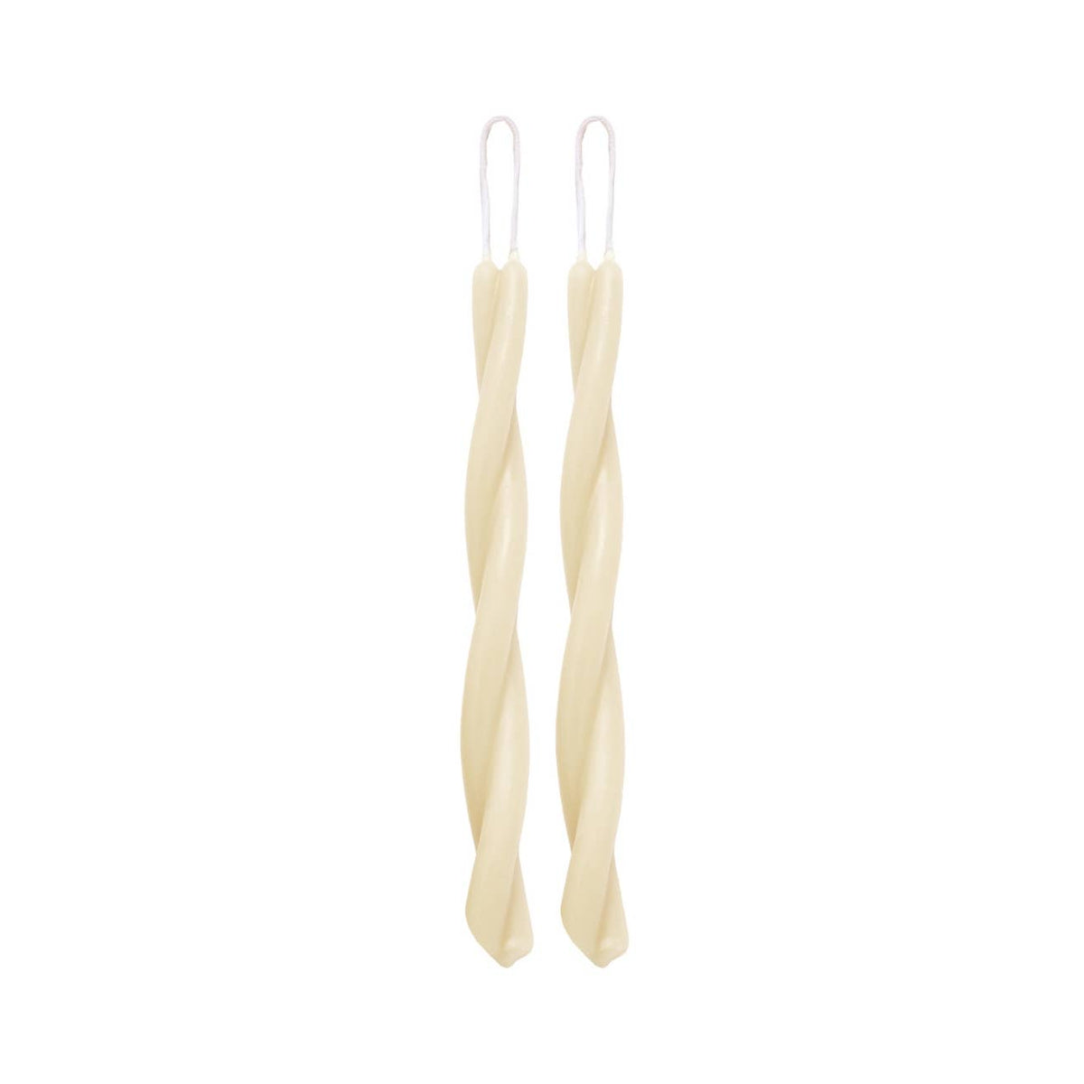 Twisted Taper Candles – 100% Pure Beeswax – Hand-Dipped