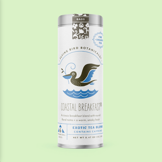 Coastal Breakfast (ORG) – 6 Tea Bag Tin