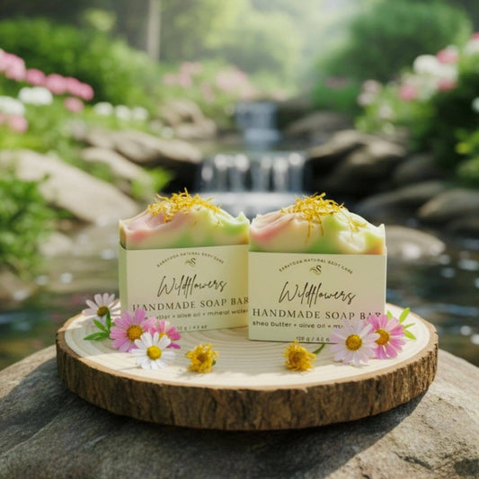 Wildflowers Handmade Soap Bar VEGAN COLD PROCESS