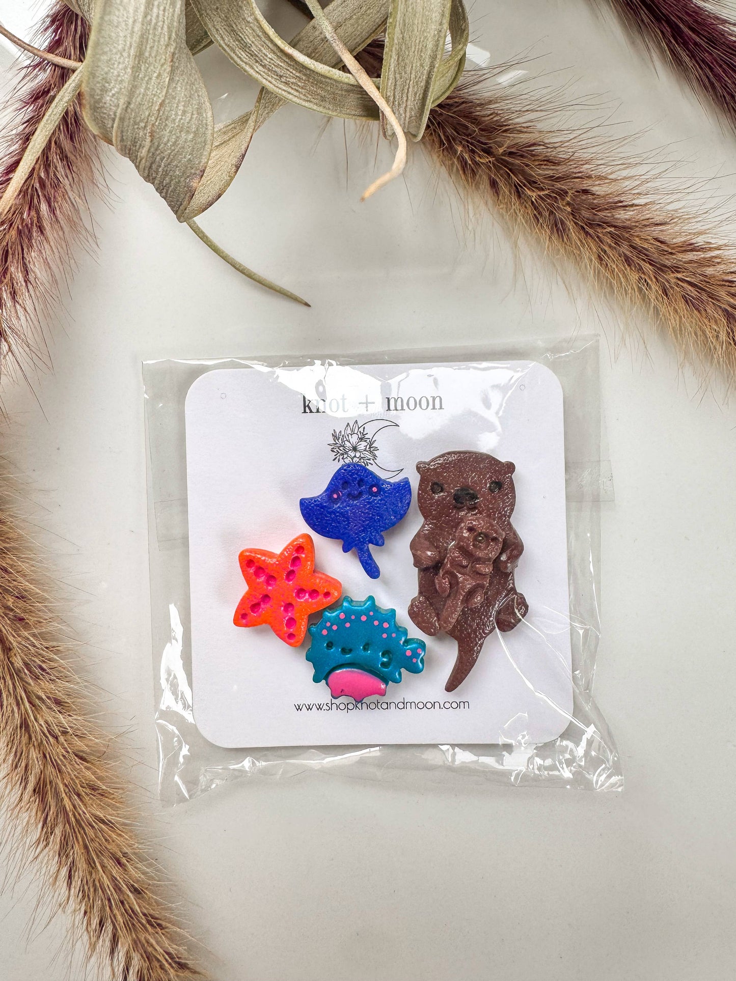 Magnet Set | Sea Otter and Friends