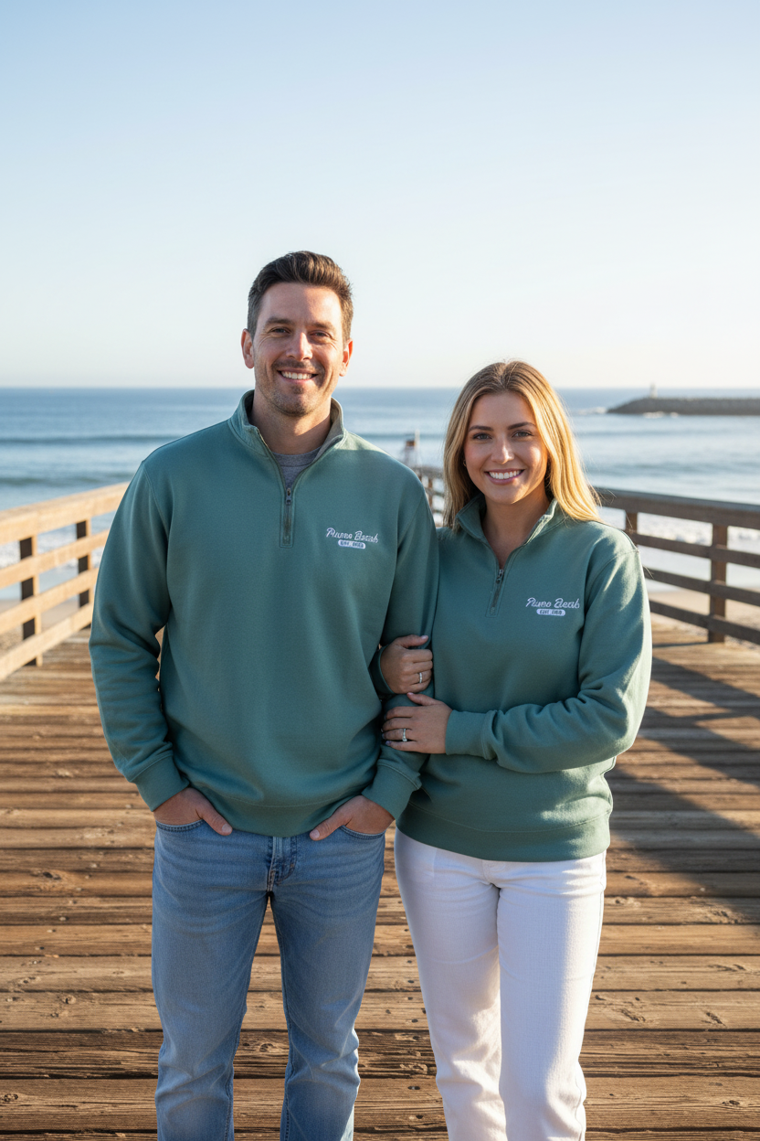 Pismo Beach Quarter Zip