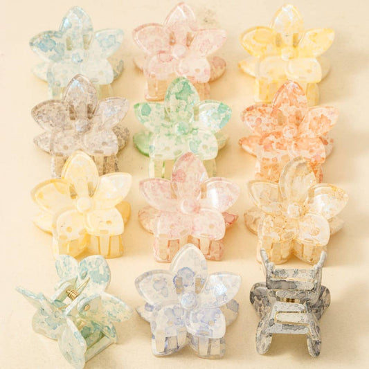 Mixed Flower Hair Clip