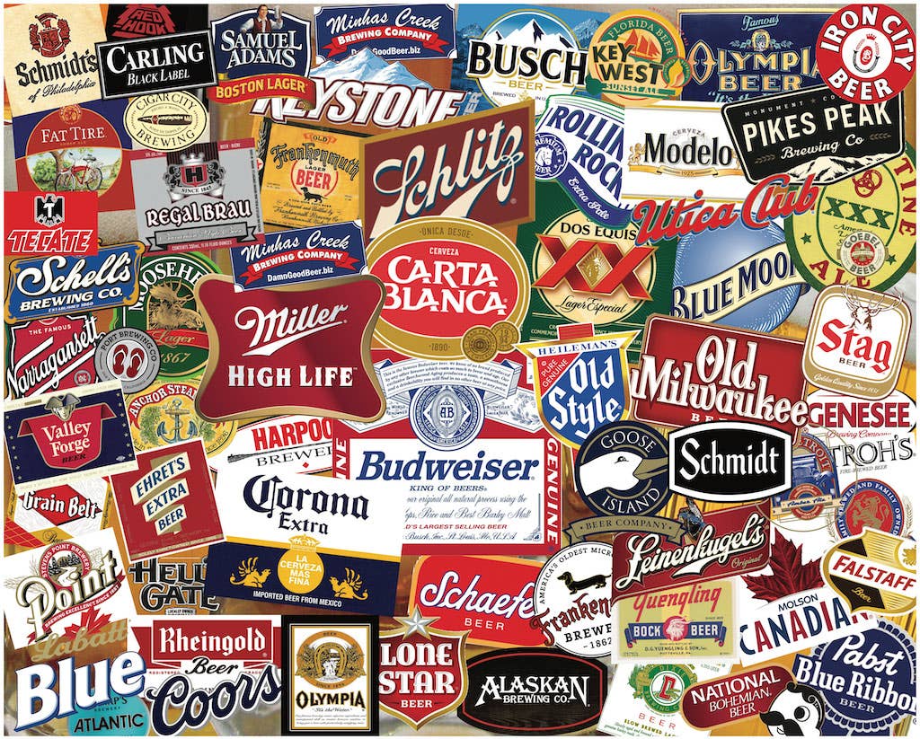 American Beer Labels by Steve Smith