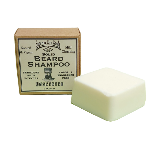  Solid Beard Shampoo | Natural | Unscented