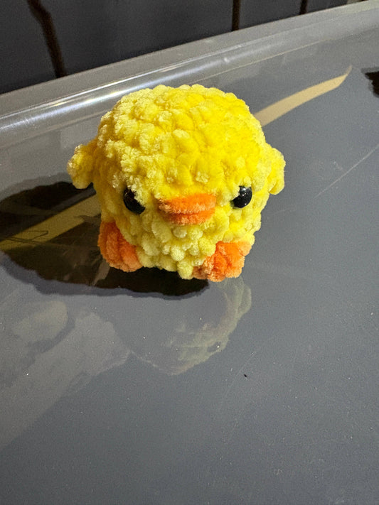 Mini Chick Plushie – Handmade Crochet Pocket-Size Baby Chick