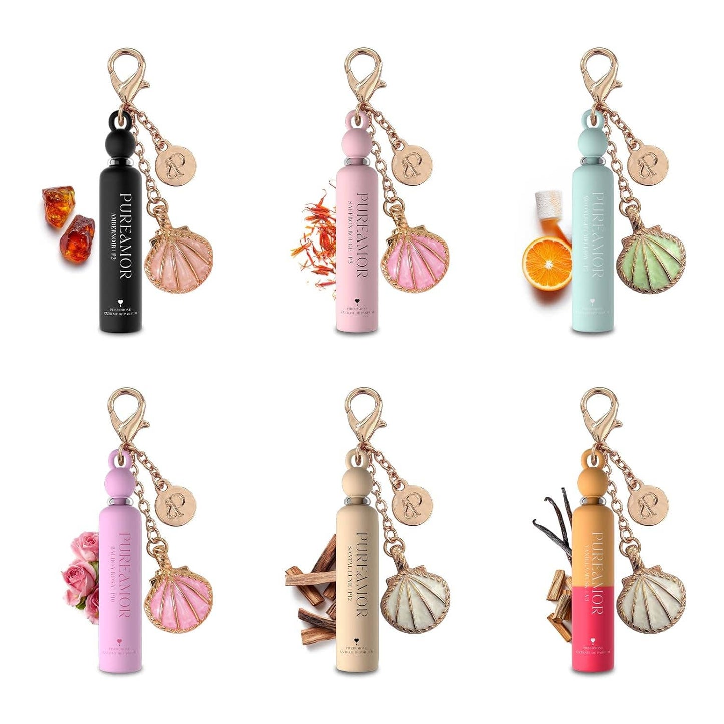 Mini Perfume Keychain