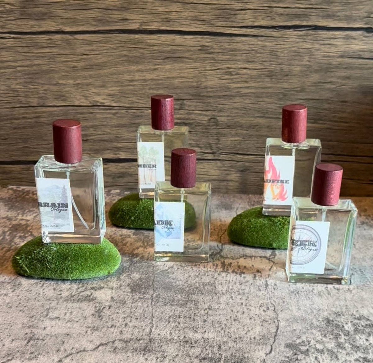 Men’s Cologne Collection - All Natural