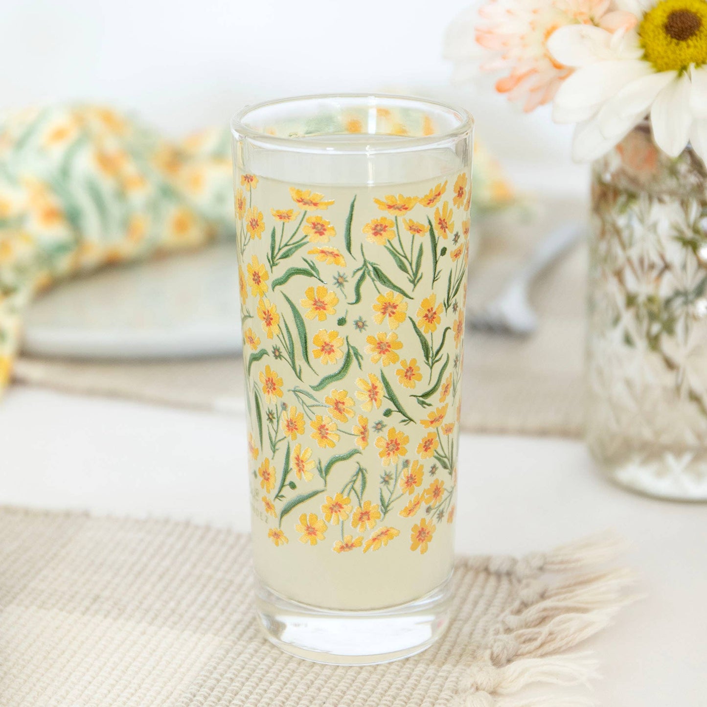 Tall Glass Cup - Assorted