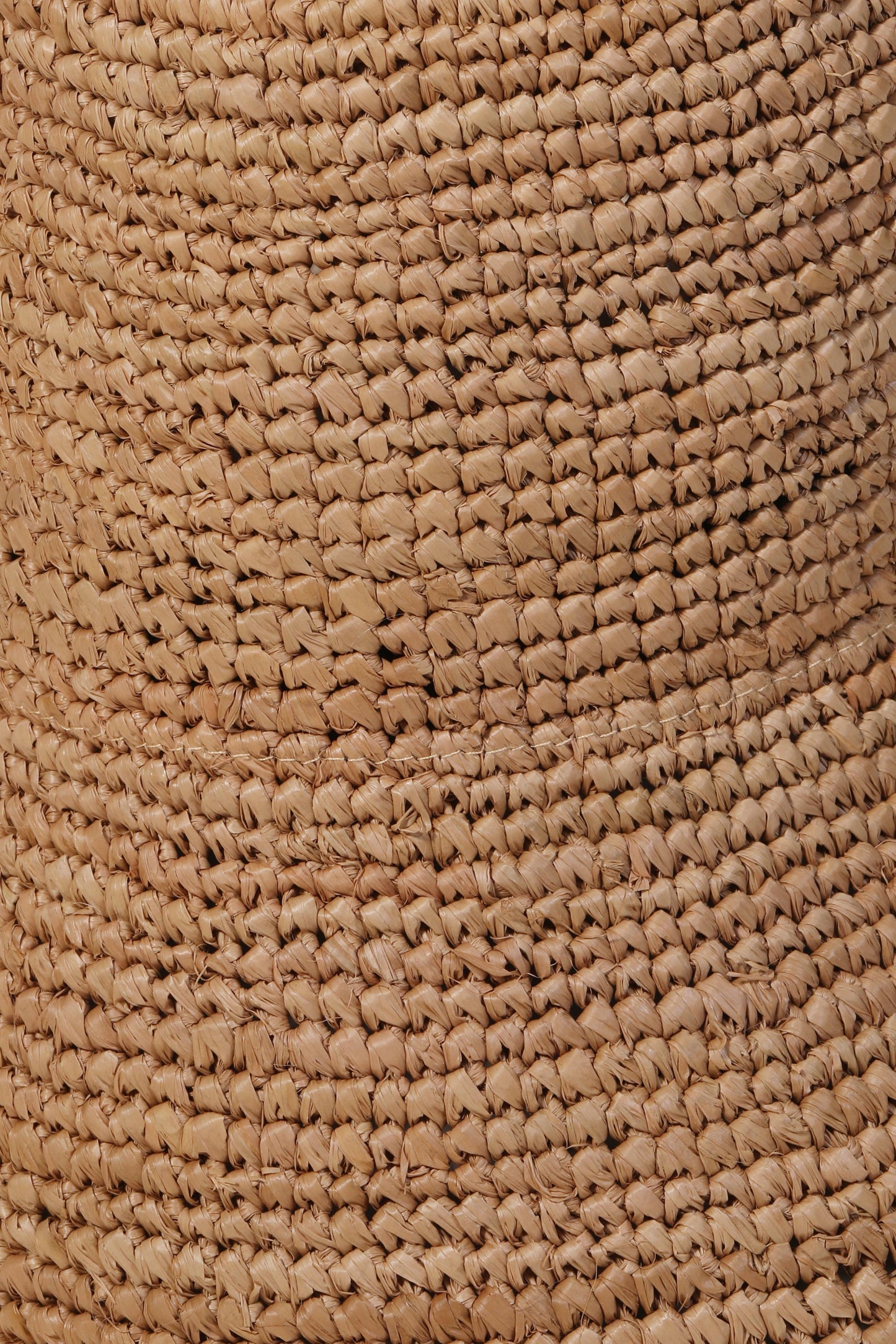Braided Raffia Bucket Hat