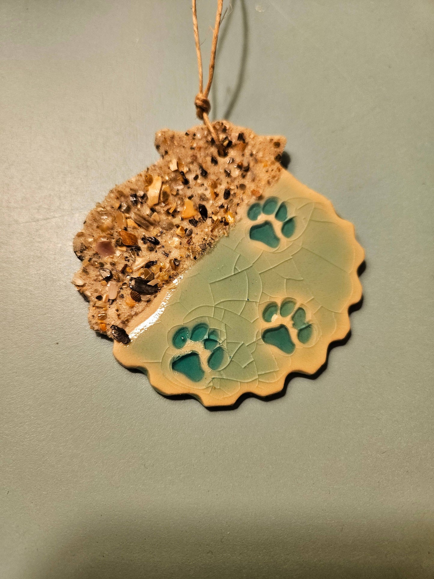 Pet Beach Shell Ornament