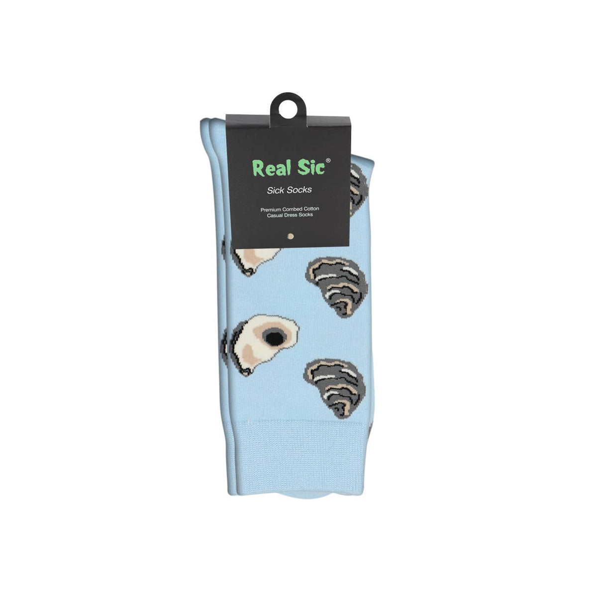 Sick Socks - Oyster - Favorite Seafood Dress Casual Socks
