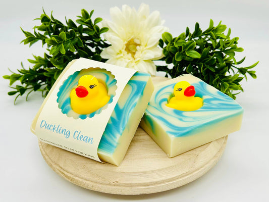 Duckling Clean Handmade Soap Bar for Kids NATURAL VEGAN