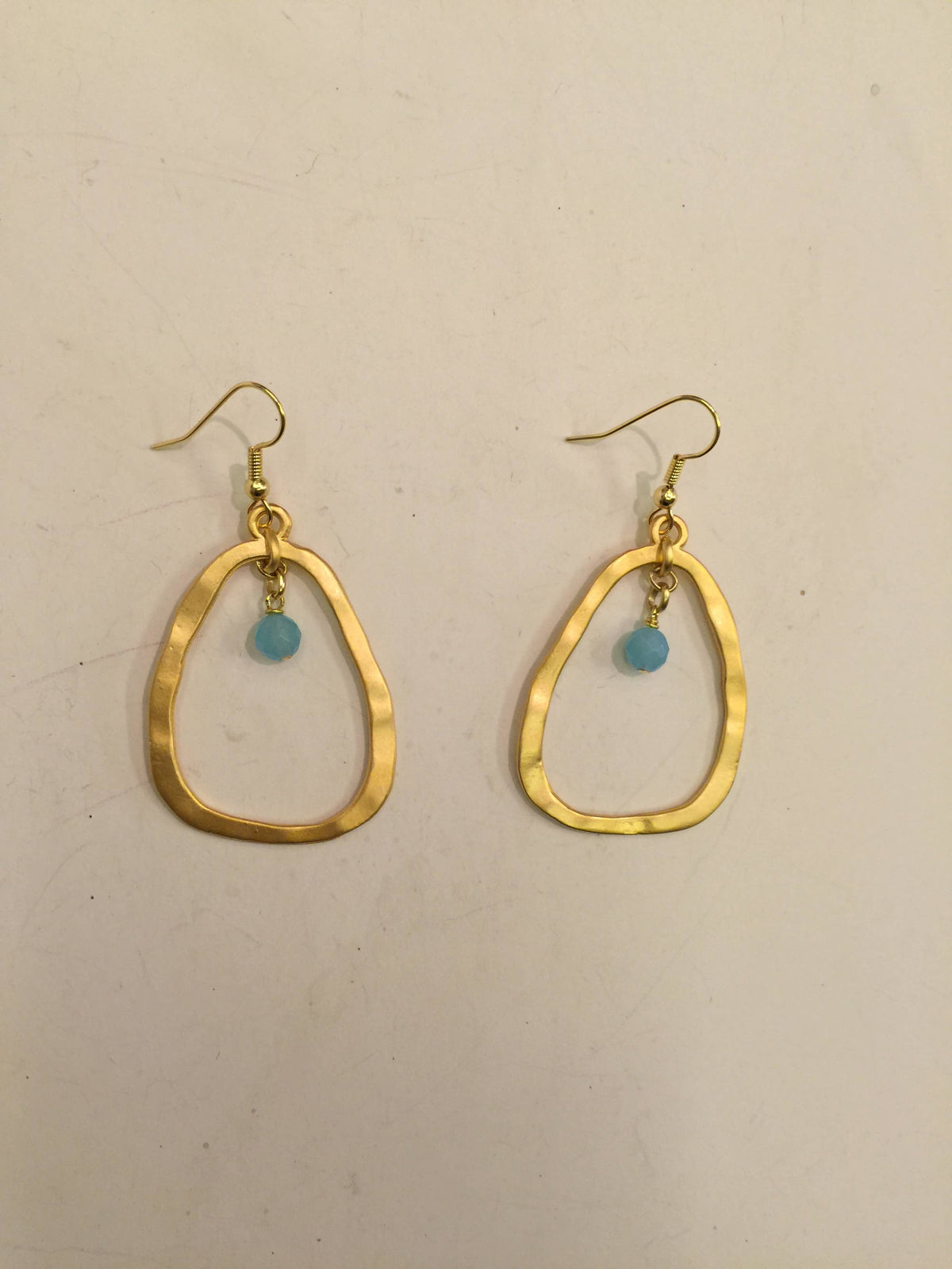Earrings Gold Mystic Loop Drop GP