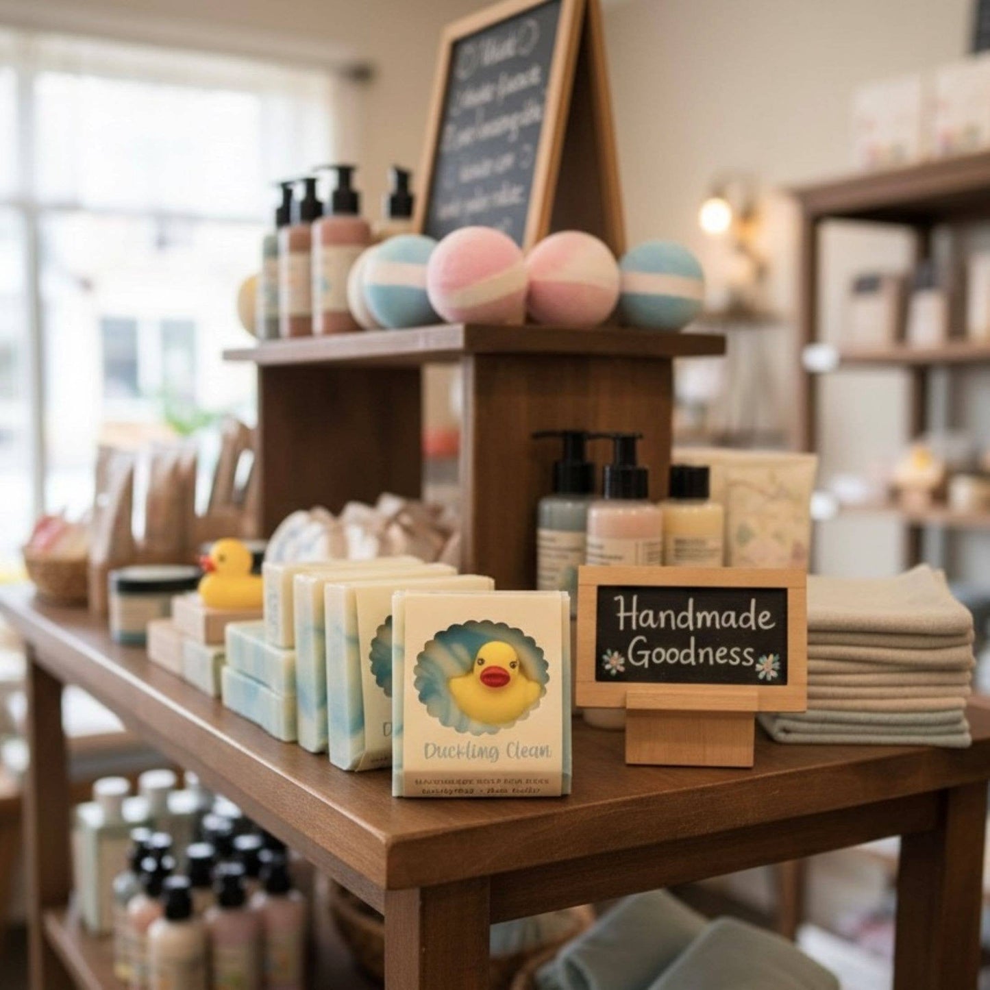 Duckling Clean Handmade Soap Bar for Kids NATURAL VEGAN